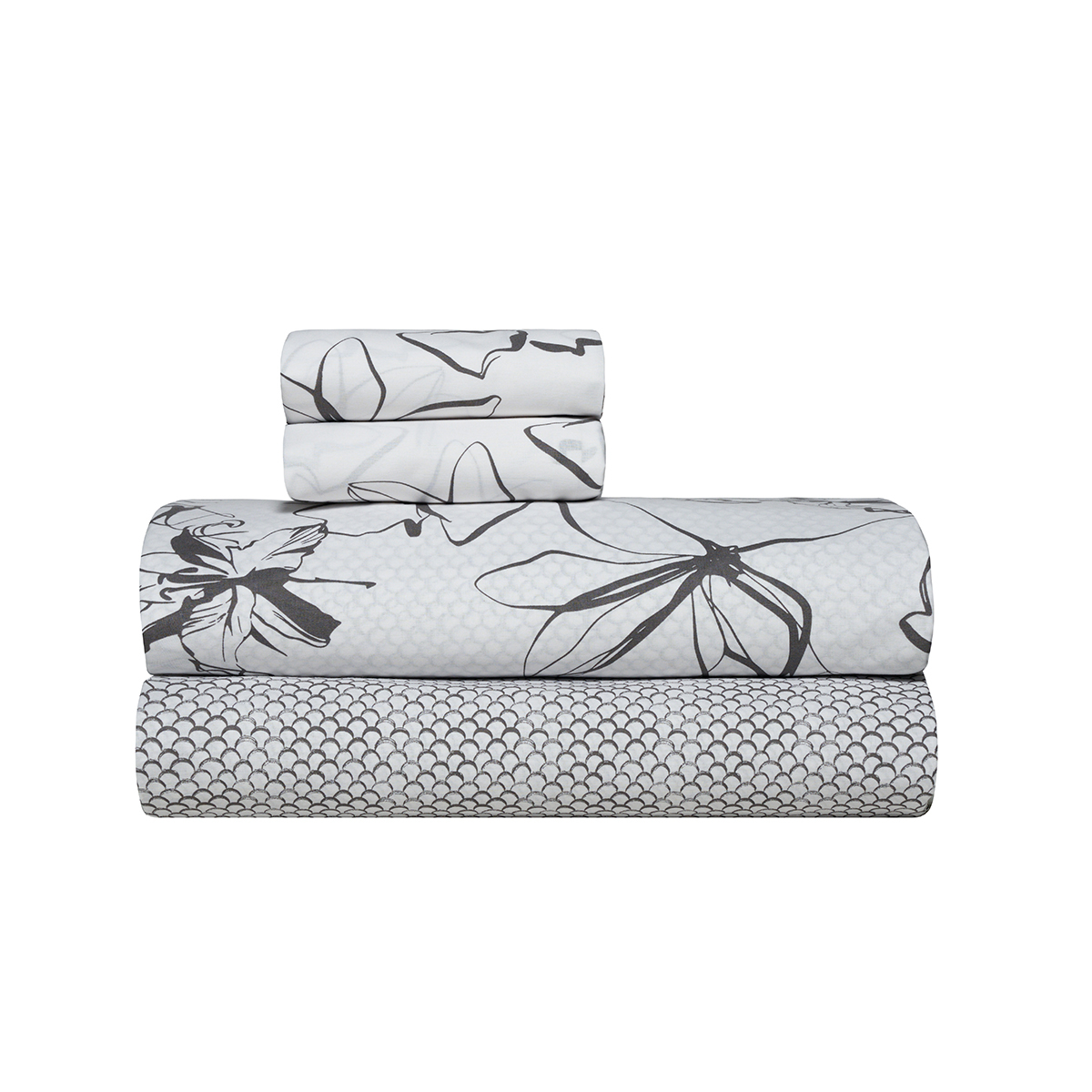 Σεντόνια King Size (Σετ) Kentia Versus Incu Home Λευκά Είδη Κρεβατοκάμαρας Spitishop