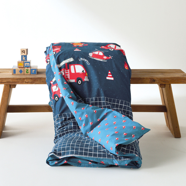 Παπλωματοθήκη Μονή (Σετ 165x245) 2 Όψεων Kentia Versus Sparky