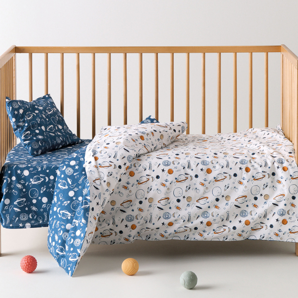 Παπλωματοθήκη Κούνιας (Σετ 100x140) Kentia Versus Garnet