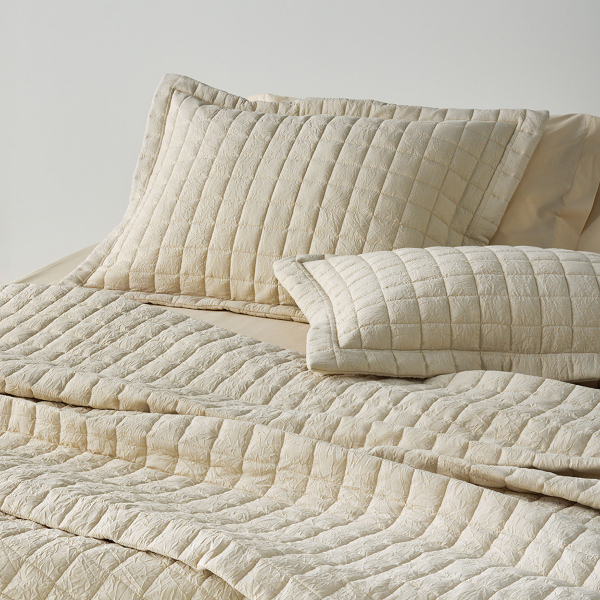 Ζεύγος Μαξιλαροθήκες Καπιτονέ (50x70) Kentia Vegas 12 Beige