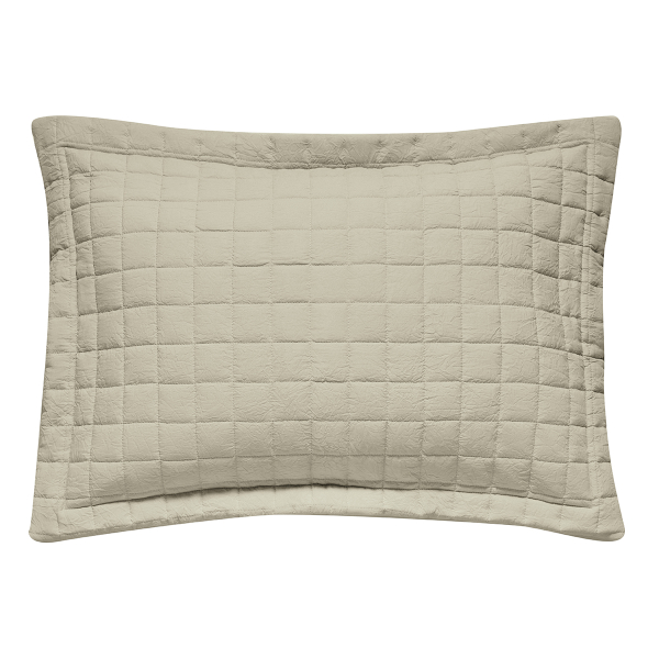 Ζεύγος Μαξιλαροθήκες Καπιτονέ (50x70) Kentia Vegas 12 Beige