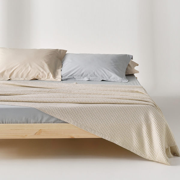 Κουβέρτα Πικέ King Size (260x240) Kentia Loft Cecilia 26 Beige