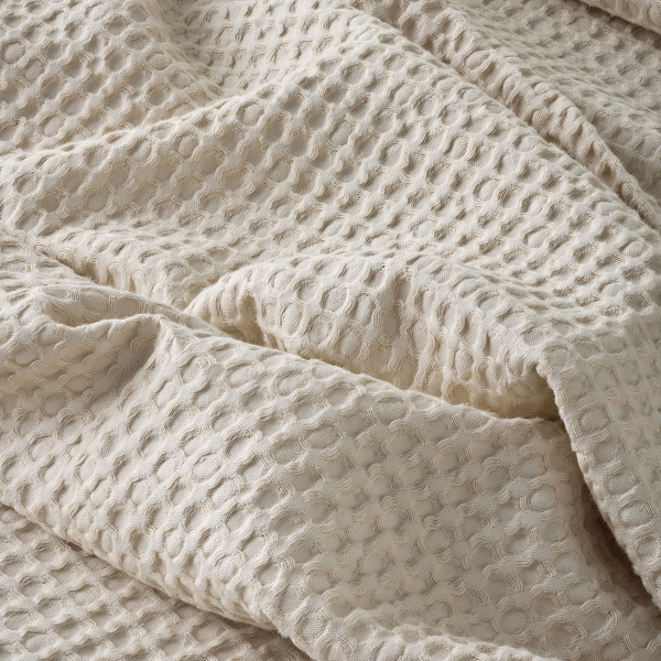 Κουβέρτα Πικέ Υπέρδιπλη (220x240) Kentia Loft Cecilia 26 Beige