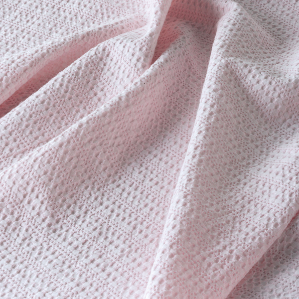 Κουβέρτα Πικέ Μονή (160x240) Kentia Loft Emery 14 Baby Pink