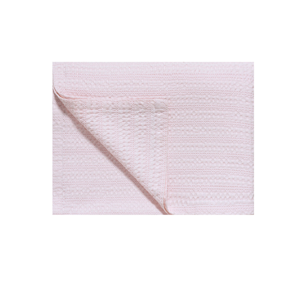 Κουβέρτα Πικέ Μονή (160x240) Kentia Loft Emery 14 Baby Pink