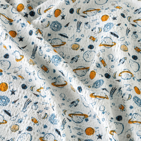 Κουβέρτα Πικέ Μονή (160x240) Kentia Loft Garnet