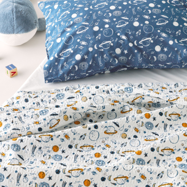 Κουβέρτα Πικέ Μονή (160x240) Kentia Loft Garnet