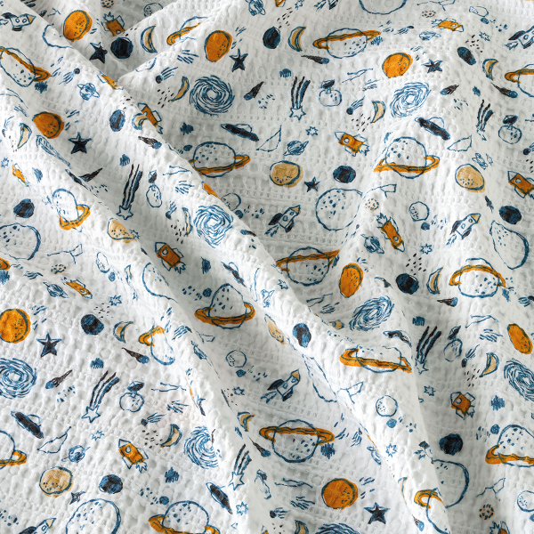 Κουβέρτα Πικέ Κούνιας (100x140) Kentia Loft Garnet