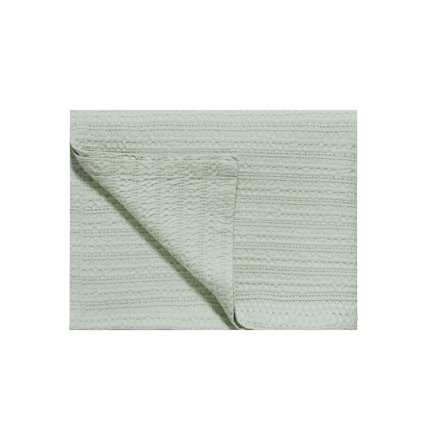 Κουβέρτα Πικέ Αγκαλιάς (70x100) Kentia Loft Emery 10 Mint