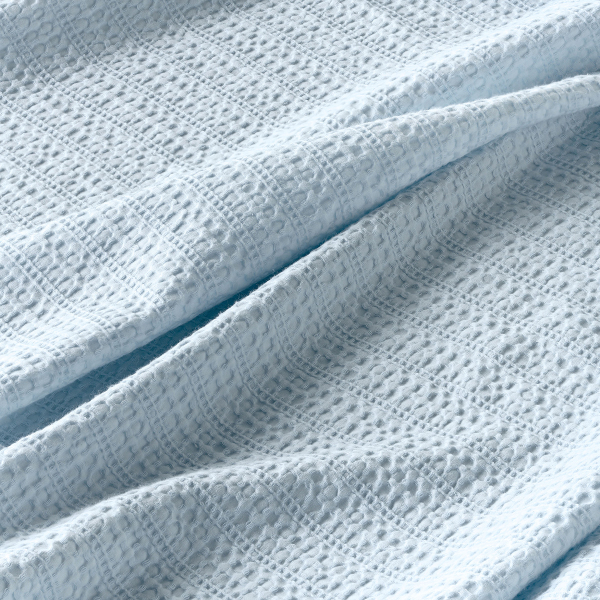 Κουβέρτα Πικέ Αγκαλιάς (70x100) Kentia Loft Emery 19 Baby Blue