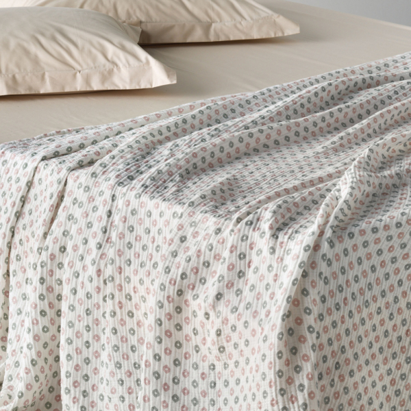 Κουβερτόριο King Size (260x240) Μουσελίνα Kentia Loft Trubi 14