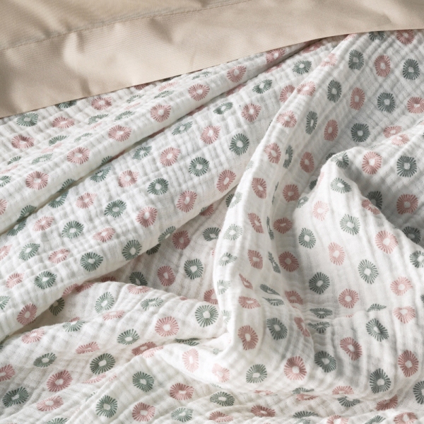 Κουβερτόριο Μονό (160x240) Μουσελίνα Kentia Loft Trubi 14