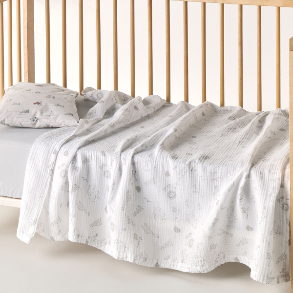 Κουβέρτα Μουσελίνα Αγκαλιάς (70x100) Μουσελίνα Kentia Loft Canopy