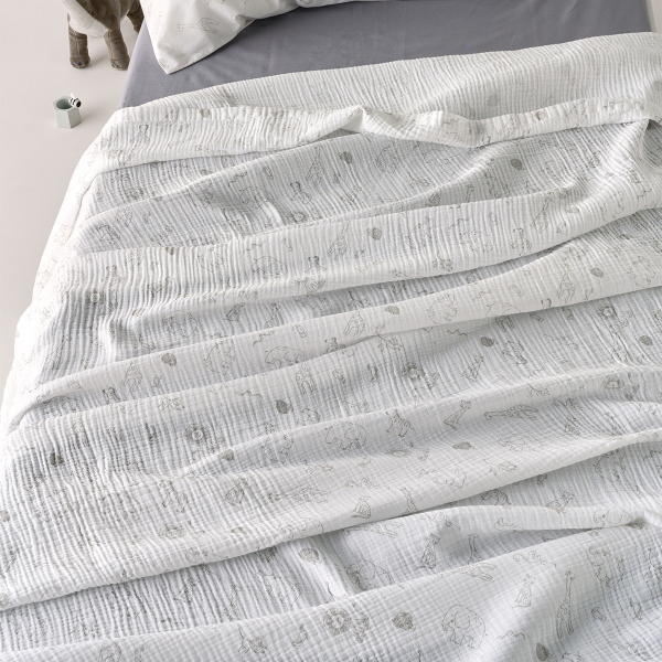 Κουβερτόριο Μονό (160x240) Μουσελίνα Kentia Loft Canopy