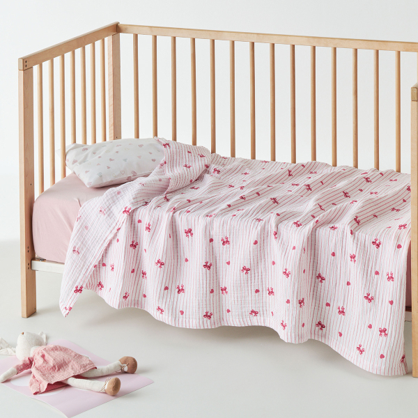 Κουβέρτα Μουσελίνα Αγκαλιάς (70x100) Μουσελίνα Kentia Loft Sassy