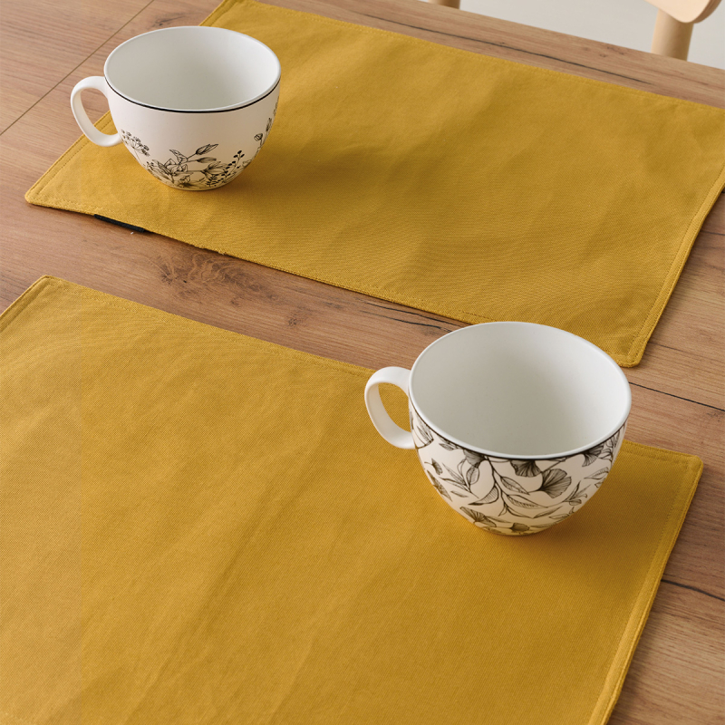 Σουπλά (Σετ 4τμχ) Kentia Loft Leilani 28 Ochre