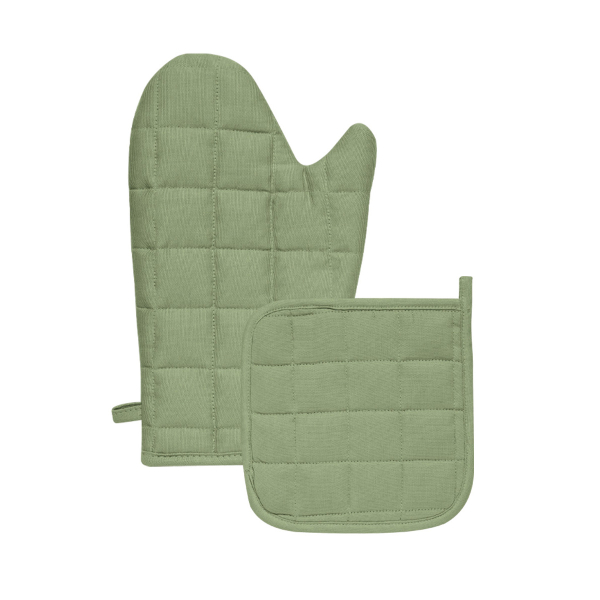 Γάντι + Πιάστρα Κουζίνας (Σετ) Kentia Loft Leilani 10 Green