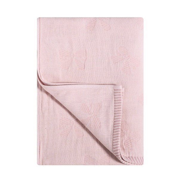 Κουβέρτα Ματλασέ Κούνιας (100x140) Kentia Stylish Eliza