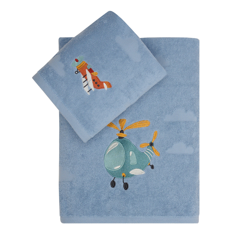 Παιδικές Πετσέτες (Σετ 2τμχ) Loft Stefan 450gsm