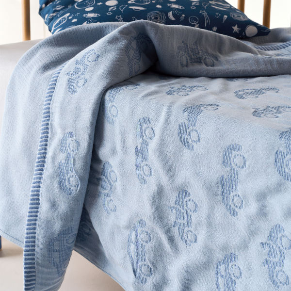 Κουβέρτα Ματλασέ Κούνιας (100x140) Kentia Stylish Mobilo