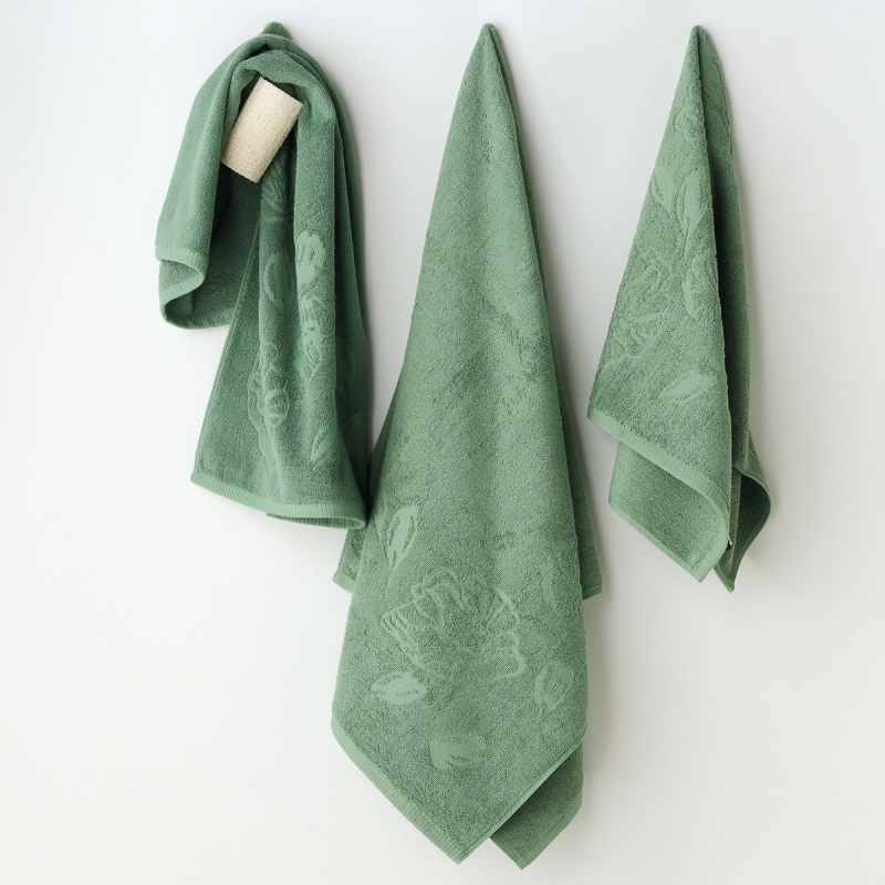 Πετσέτα Χεριών (30x50) Kentia Stylish Izmir 02 Green 500gsm