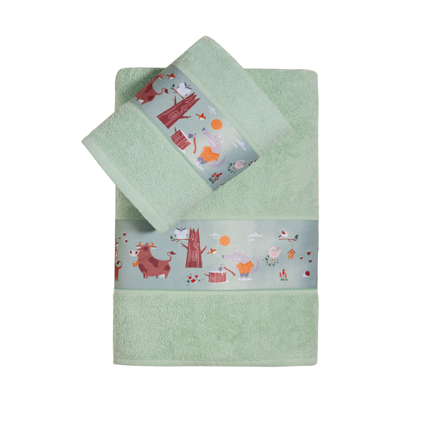 Παιδικές Πετσέτες (Σετ 2τμχ) Loft Fang 400gsm