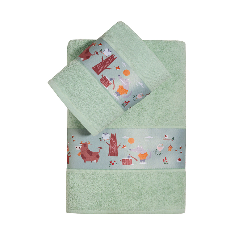 Παιδικές Πετσέτες (Σετ 2τμχ) Loft Fang 400gsm