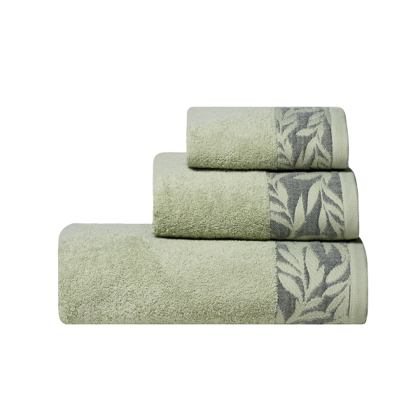 Πετσέτες Μπάνιου (Σετ 3τμχ) Kentia Stylish Samara 10 Green 450gsm