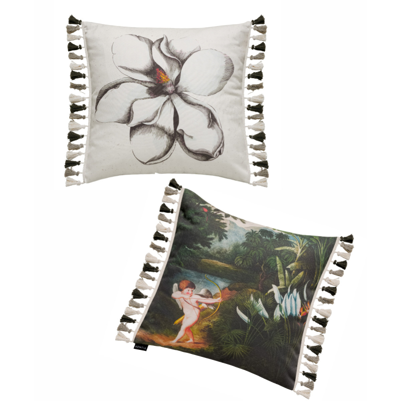 Διακοσμητική Μαξιλαροθήκη 2 Όψεων (50x50) Kentia Loft Fancy S26 02