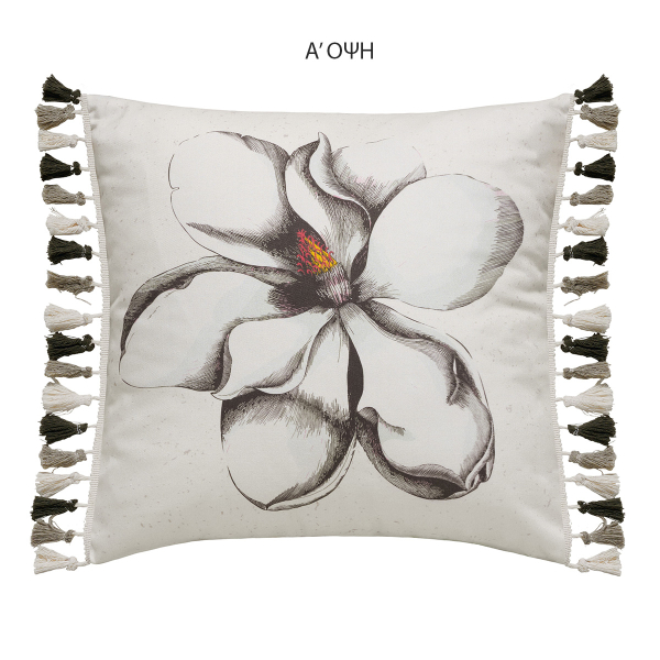 Διακοσμητική Μαξιλαροθήκη 2 Όψεων (50x50) Kentia Loft Fancy S26 02