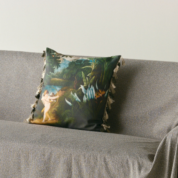 Διακοσμητική Μαξιλαροθήκη 2 Όψεων (50x50) Kentia Loft Fancy S26 02