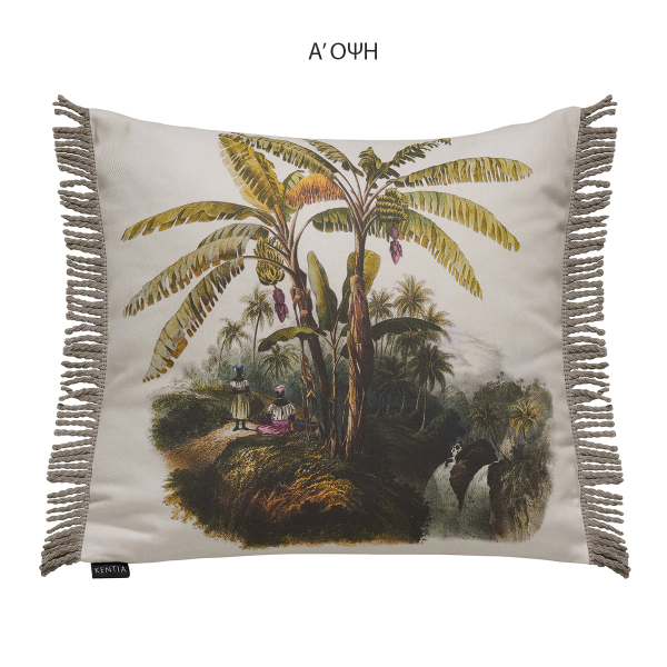 Διακοσμητική Μαξιλαροθήκη 2 Όψεων (50x50) Kentia Loft Fancy S26 03
