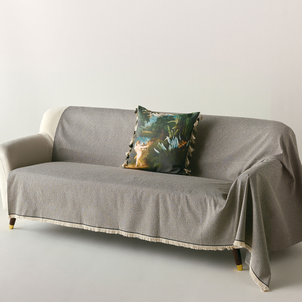 Ριχτάρι Καναπέ Τετραθέσιου (180x320) Kentia Loft Serpantine 04 Grey