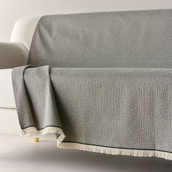 Ριχτάρι Καναπέ Τετραθέσιου (180x320) Kentia Loft Serpantine 04 Grey