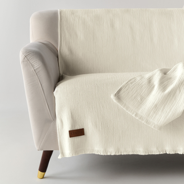 Ριχτάρι Καναπέ Διθέσιου (180x240) Kentia Loft Maxton 26 Ecru