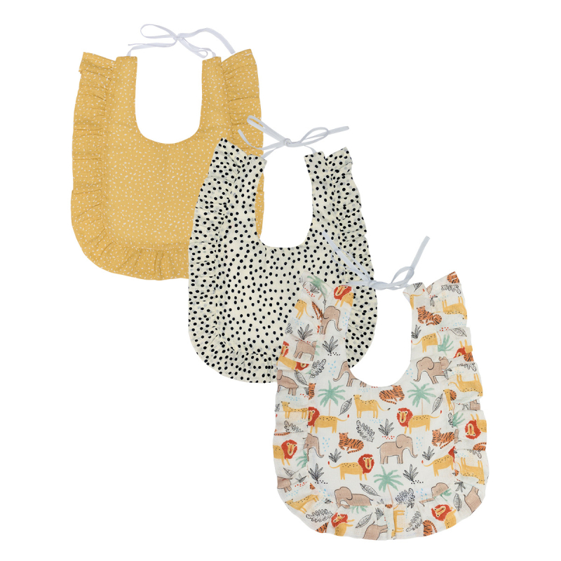 Σαλιάρες Αδιάβροχες (Σετ 3τμχ) Kentia Baby YN 25 Animals