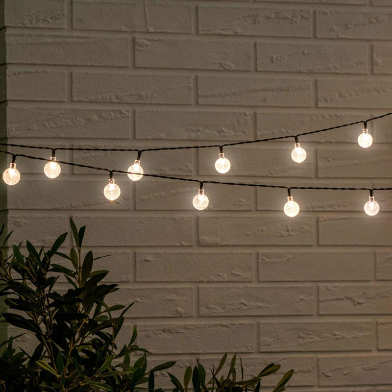 Διακοσμητική Γιρλάντα Ηλιακή Με 50 LED Φωτάκια Grundig 871125226155