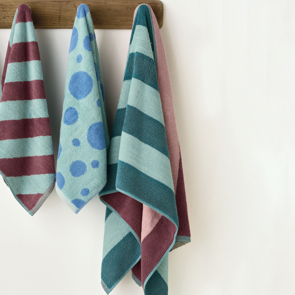 Πετσέτα Σώματος (70x140) 2 Όψεων Kentia Stylish Listra 14 550gsm