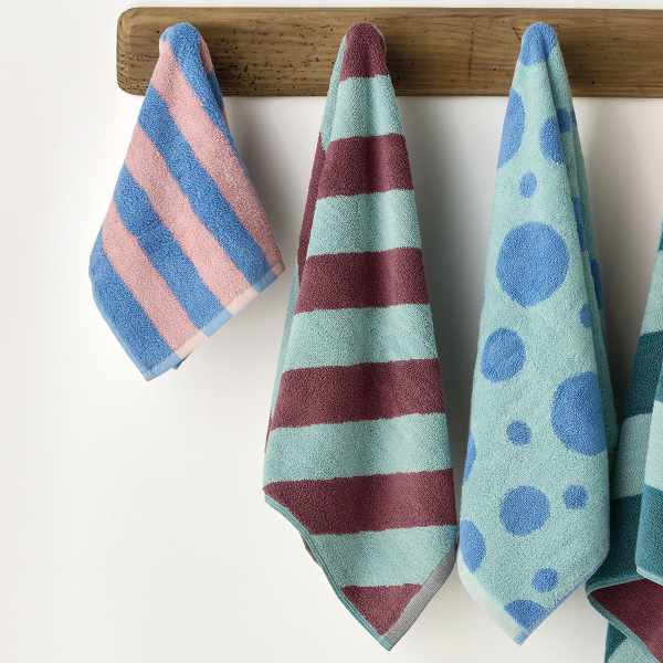 Πετσέτα Προσώπου (50x90) Kentia Stylish Listra 14 Πουά 550gsm