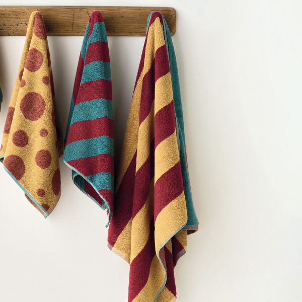 Πετσέτα Σώματος (70x140) 2 Όψεων Kentia Stylish Listra 17 550gsm