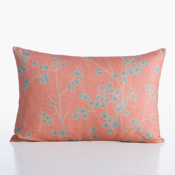 Διακοσμητικό Μαξιλάρι (35x55) Nef-Nef Homeware Floriva Coral