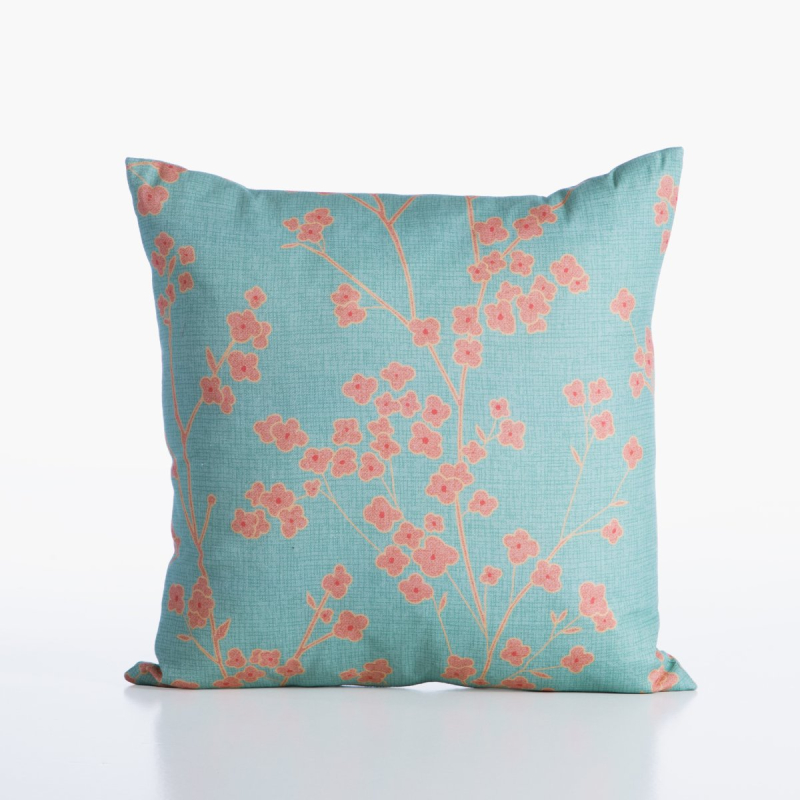 Διακοσμητικό Μαξιλάρι (45x45) Nef-Nef Homeware Floriva Aqua