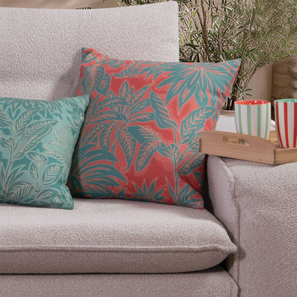 Διακοσμητικό Μαξιλάρι (45x45) Nef-Nef Homeware Charisma Green - Coral