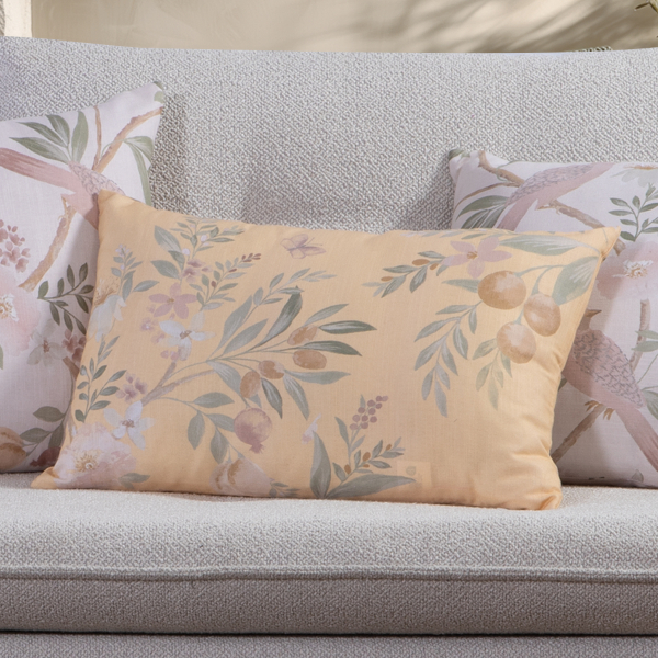 Διακοσμητικό Μαξιλάρι (35x55) Nef-Nef Homeware Dreamel Yellow