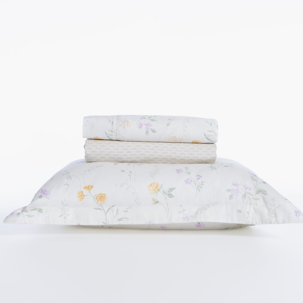 Σεντόνια King Size (Σετ) Nef-Nef Homeware Premium Rozaria Home Λευκά Είδη Κρεβατοκάμαρας Spitishop