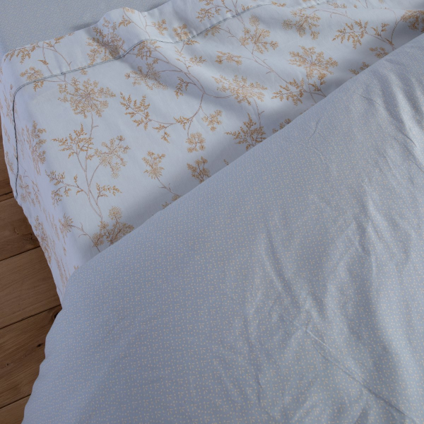 Σεντόνια King Size (Σετ) Nef-Nef Homeware Premium Foxy Silver - Blue