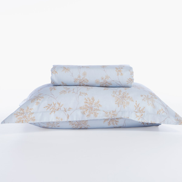 Παπλωματοθήκη Υπέρδιπλη (Σετ 240x230) 2 Όψεων Nef-Nef Homeware Premium Foxy Silver - Blue