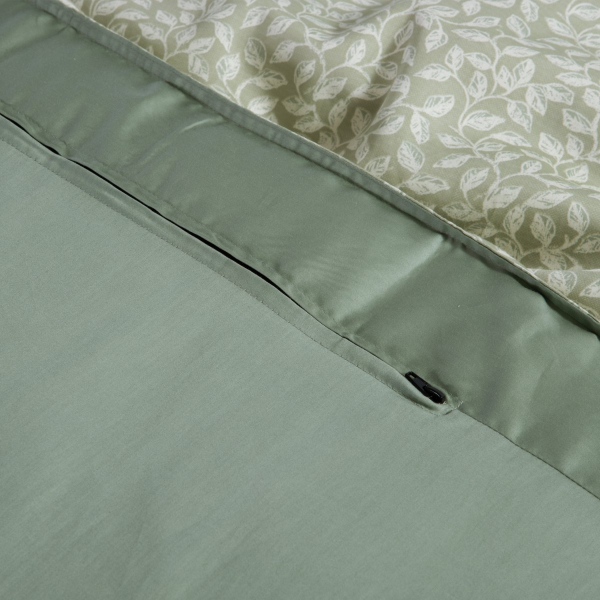 Παπλωματοθήκη Υπέρδιπλη (Σετ 230x240) 2 Όψεων Nef-Nef Homeware Elements Calming Green