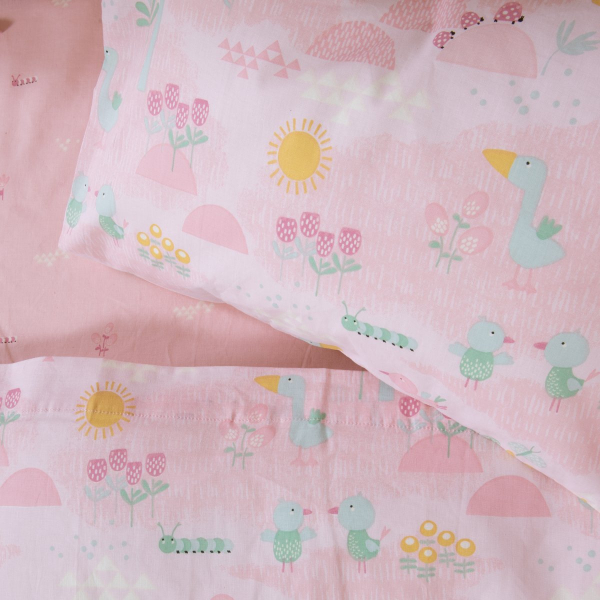 Σεντόνια Κούνιας (Σετ) Nef-Nef Homeware Baby Spring Happiness