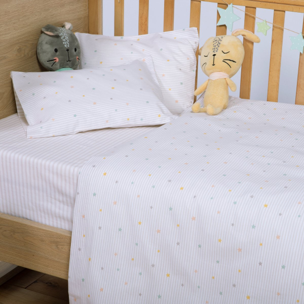 Σεντόνια Κούνιας (Σετ) Nef-Nef Homeware Baby Happy